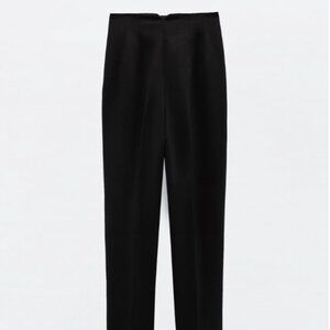 High Waisted Zara Black Trouser